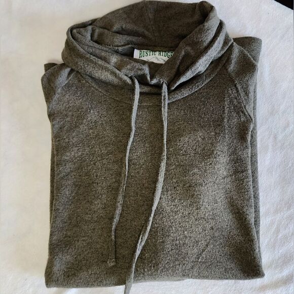 Rustic Ridge Cowl Neck Sweater - Picture 6 of 8